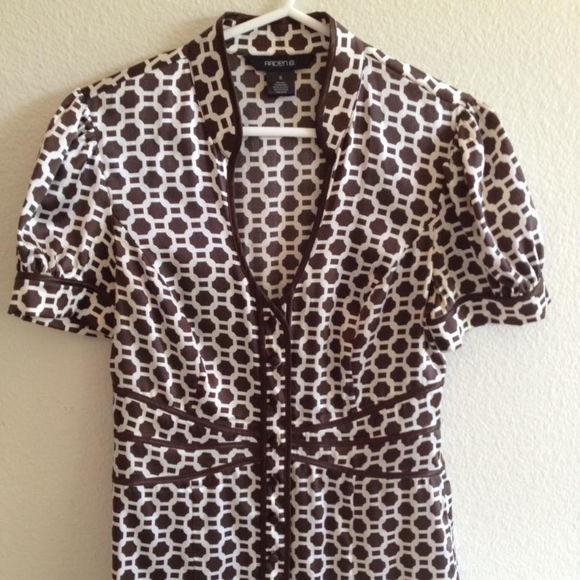 - Arden B. short-sleeved silk blouse - Picture 2 of 7